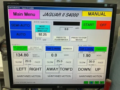 2006 PARK INDUSTRIES Jaguar II S-4000 Bridge Saws | STONE EQUIPMENT WAREHOUSE (3)