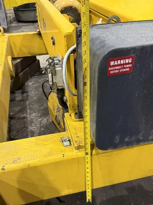 25 TON STREET OVERHEAD CRANE CABLE HOIST, NEW 2008: YOBRO #24831