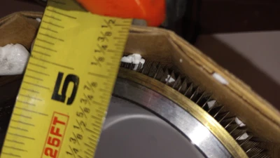 NEW BRANDFROST BLIND  SPACER  RING 5" WIDE  X 1 1/2"  TALL,+ 1 PERFORATING RING
