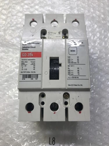 Used Cutler-Hammer GD22K Circuit Breakers Indiana US | J&J Industrial Supply #1073135