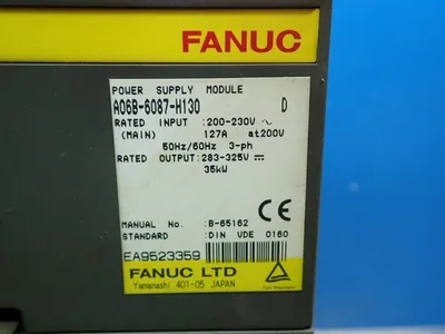 USED FANUC A06B6087H130