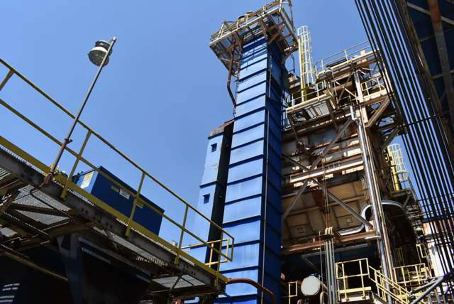 ANDRITZ BUCKET ELEVATOR, APPROX. 200' HT