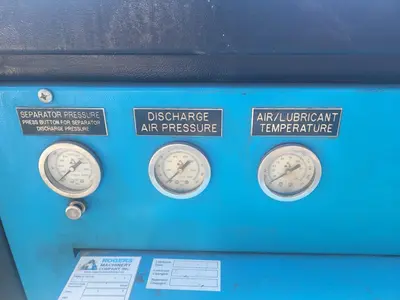 2010 Rogers Machinery Company MG-V-40-100 Air Compressors | MD Equipment Services LLC (7)