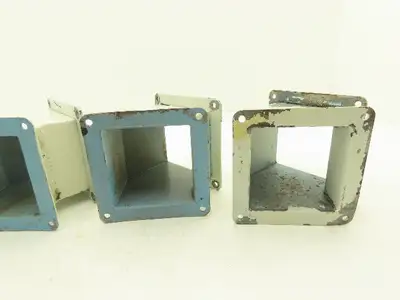 Wiegmann JWL454 4"x4" Wireway 45° Elbow Feed-Through Lot of 4