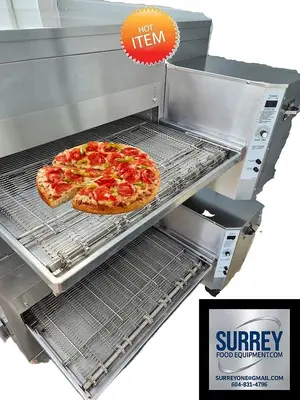 Lincoln Impinger 1450 Double Deck Gas Fired Conveyor Pizza Oven  - 32" Belt