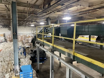 MSS Optical / Infrared Sort Line With Bale Breaker, Capable Of Up To 10,000 LBS/HR