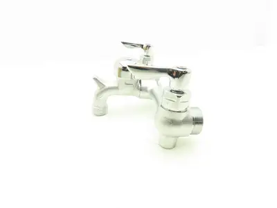 American Standard Commercial Wall-Mount Service Sink Faucet 3" Vac Breaker Spout