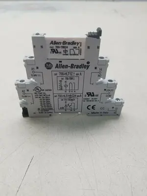 Allen-Bradley 700-HLT1Z Ser A Terminal Block with 700-TBR24 Relay Ser A