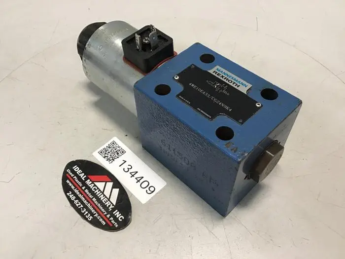 Used MANNESMANN REXROTH 4WE10EA33/CG24N9K4 Valves/Fittings Michigan US | Ideal Machinery #580699
