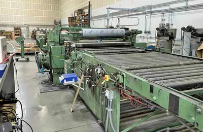 ROWE-VOSS 60" x 0.139" x 20,000# Cut To Length Line Stock # 14692 CUT-TO-LENGTH LINES | Machinery International LLC (3)