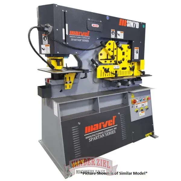 New | in-Stock MARVEL MANUFACTURING MSIW60D Ironworkers Michigan US | Vander Ziel Machinery Sales #482314