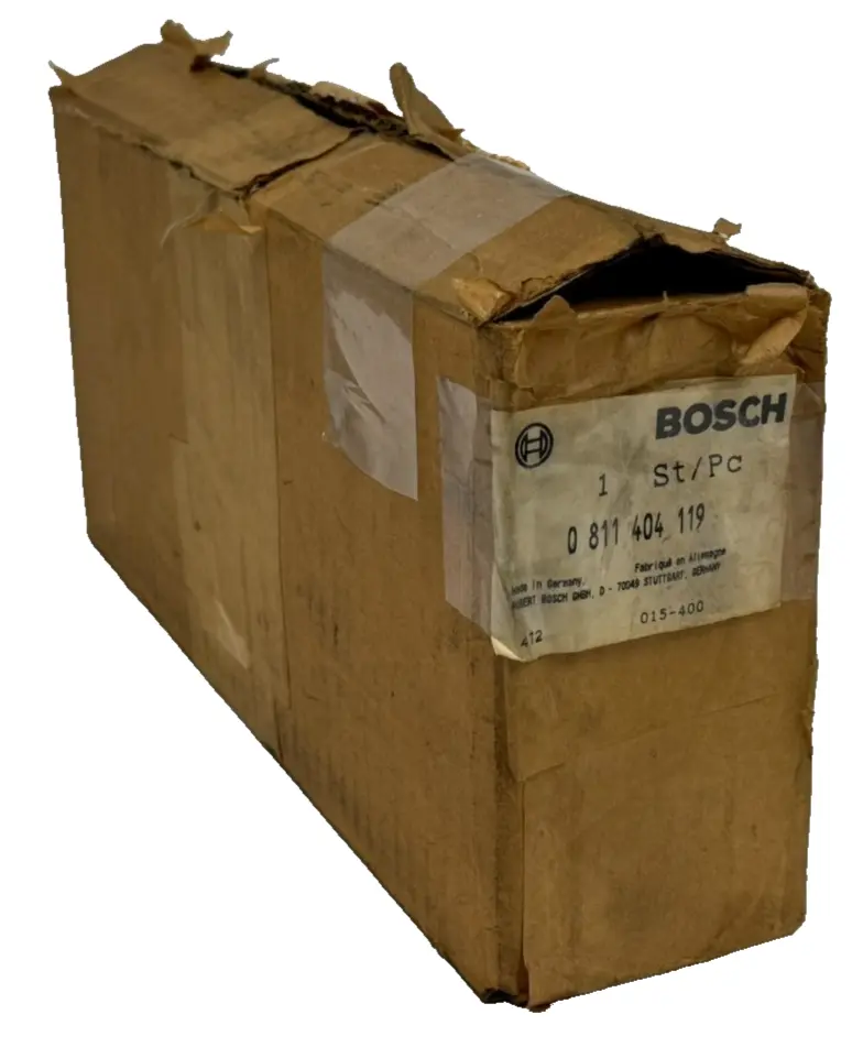 NEW BOSCH 0-811-404-119 SOLENOID VALVE 24VDC COILS 0811404119