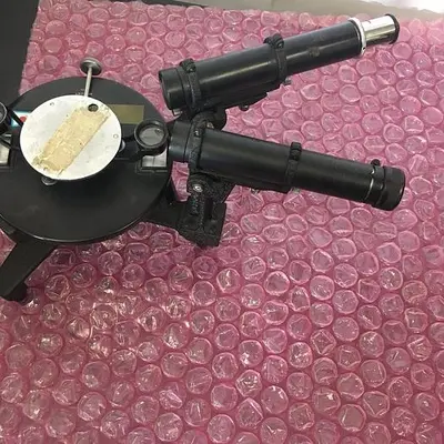 AMERICAN OPTICAL SPENCER SPECTROMETER, COLLIMATOR & TELESCOPE MODEL #2587