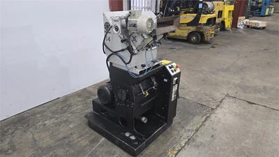 8" x 14" Rapid Model F-14 Granulator w/ In-Line Roll Feed System, 7.5 HP