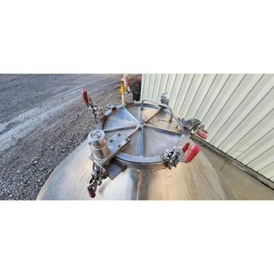 Used Stainless Steel Double Cone Blender - 150 cubic foot