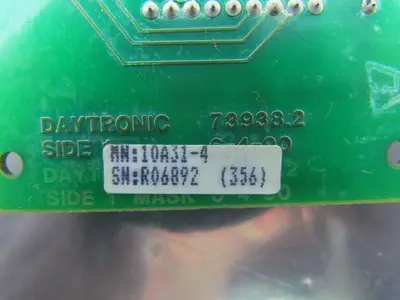 Daytronic 10A31-4 4 Channel LVDT Cond Card 73938.2