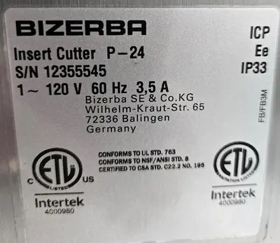USED BIZERBA KT-1 & S111 PLUS-1