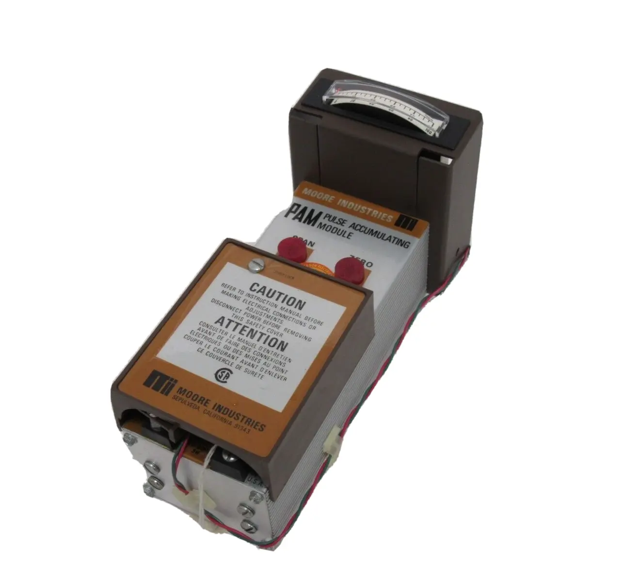 NEW MOORE INDUSTRIES PAM PULSE ACCUMULATING MODULE