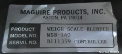 USED MAGUIRE WSB-140