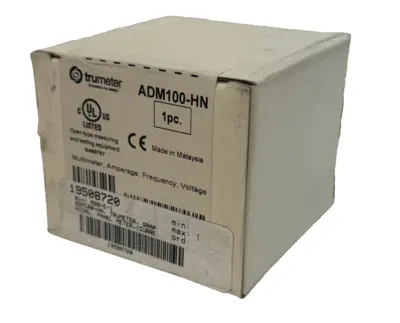 NEW TRUMETER ADM100-HN PANEL METER ADM100HN