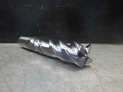Kennametal Carbide 1" 4 Flute Endmill 1" Shank H1TE4SE1000X400HA KCPM15 (LOC1066A)