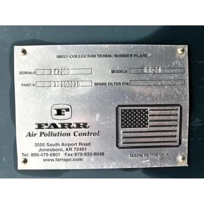 Used CAMFIL CARR GS-24 Dust Collectors West Virginia US | JM Industrial #490421