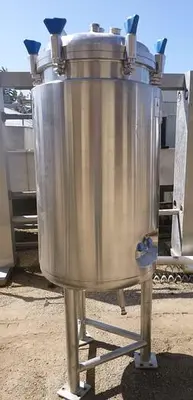 Tank, 79 Gallon, 316L Stainless Steel, Jacketed, 50 PSI, Fermenter, C #L744278