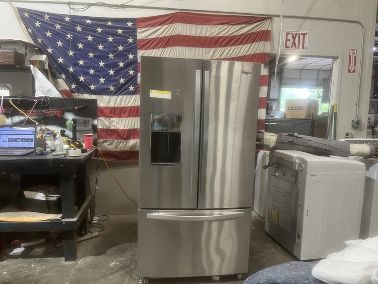 Used WHIRLPOOL GOLD SERIES FRENCH DOOR Refrigerators Michigan US | Miedema Asset Management Group #1231043