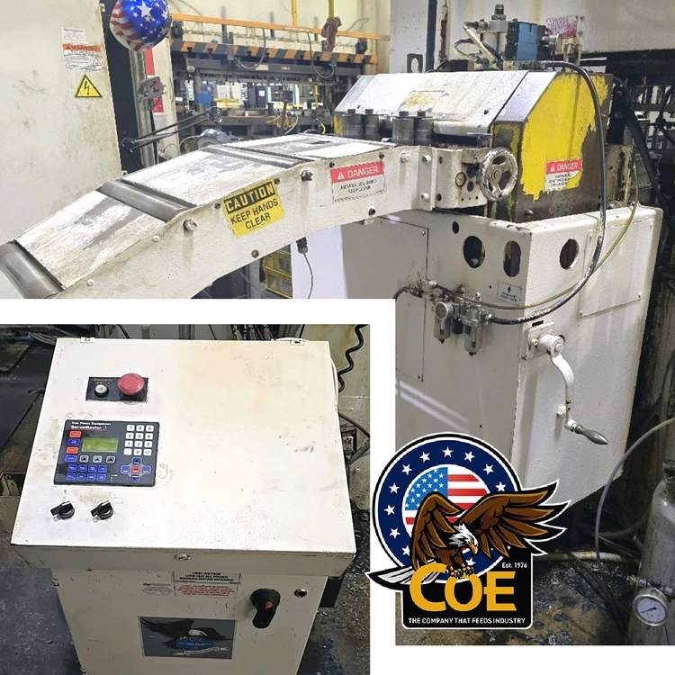 Used 2015 COE CPRF-S318 Servo Feeders | Alma Machinery #899499