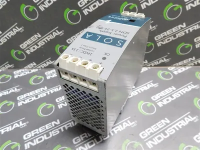 Sola SDN2.5-24-100 Power Supply   24VDC/2.5A   115/230VAC 1.3/0.7A 50-60Hz Used