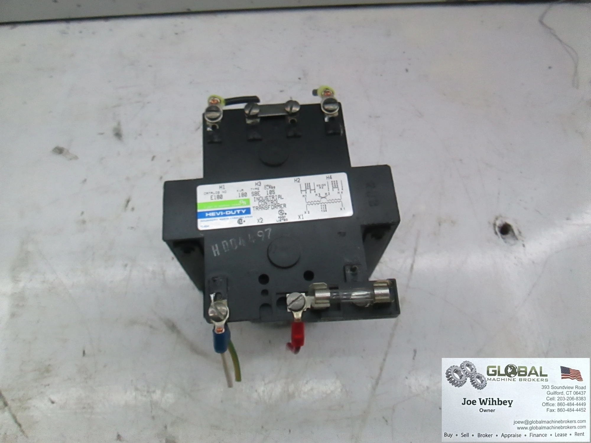 General Signal Heavy-Duty E180 Industrial Control Transformer 180 KVA