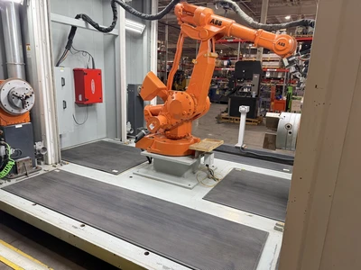 USED ABB IRB 4400/45, MAGICWAVE 4000