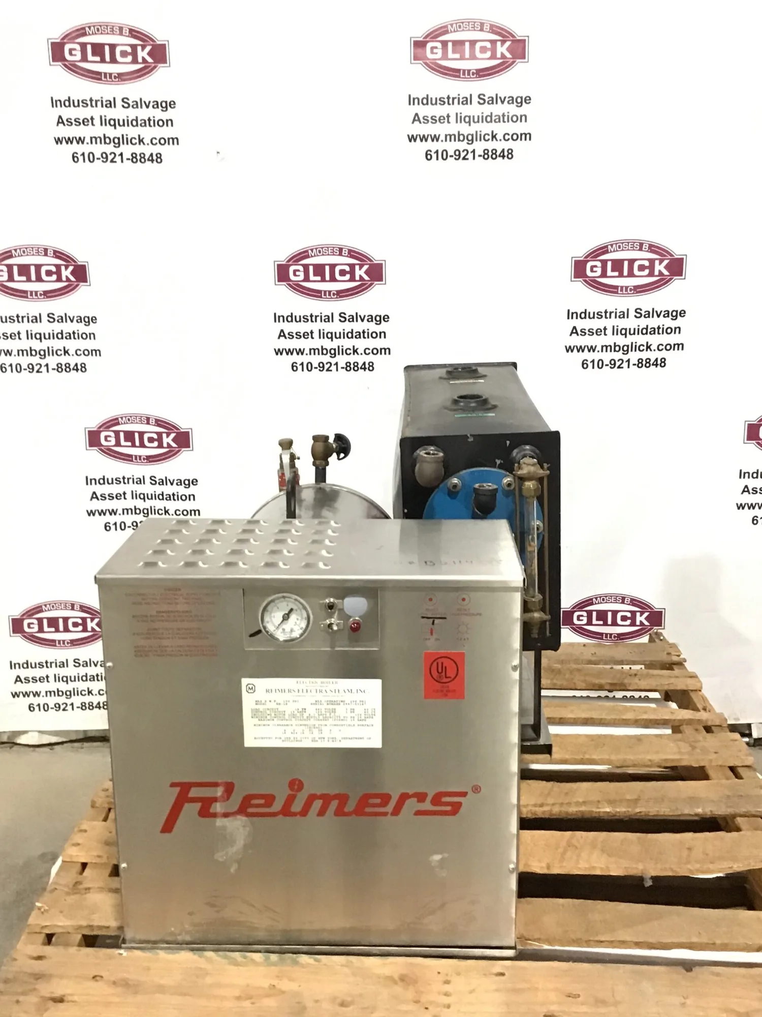 Used REIMERS _UNKNOWN_ Boilers Pennsylvania US | Moses B Glick #1007938