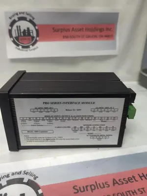 Used WILLIAMSON MODEL IM Misc Electrical & Power Parts Ohio US | Surplus Asset Holdings #1237390