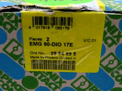 NEW LOT OF 2 EMG 90-DIO 17E MODULE 2954895 EMG90DIO17E