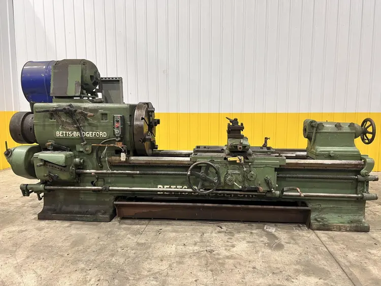 Used BETTS BRIDGEFORD HOLLOW SPINDLE Engine Lathes Ohio US | Yoder Brothers machinery #88703