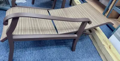 Used WOODARD FREMONT SLING CHAIR AND OTTOMAN Estate & Personal Property Michigan US | Miedema Asset Management Group #1338457