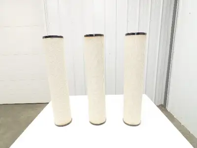 Facet CB28 Coalescer Separator Pneumatic Air Filter 6 x 28" Lot of 3
