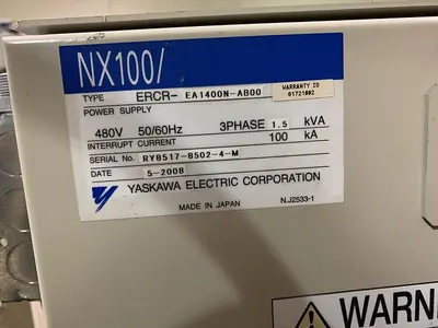 Used 2008 YASKAWA MOTOMAN YASKAWA MOTOMAN SSF2000 Robots Michigan US | RAB Industries, Inc. #183928