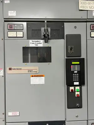 MV Double-Ended Unit Substation - 2 x 2000/3000kVA, 13.8kV Transformers w/ 4160V Ampgard Switchgear