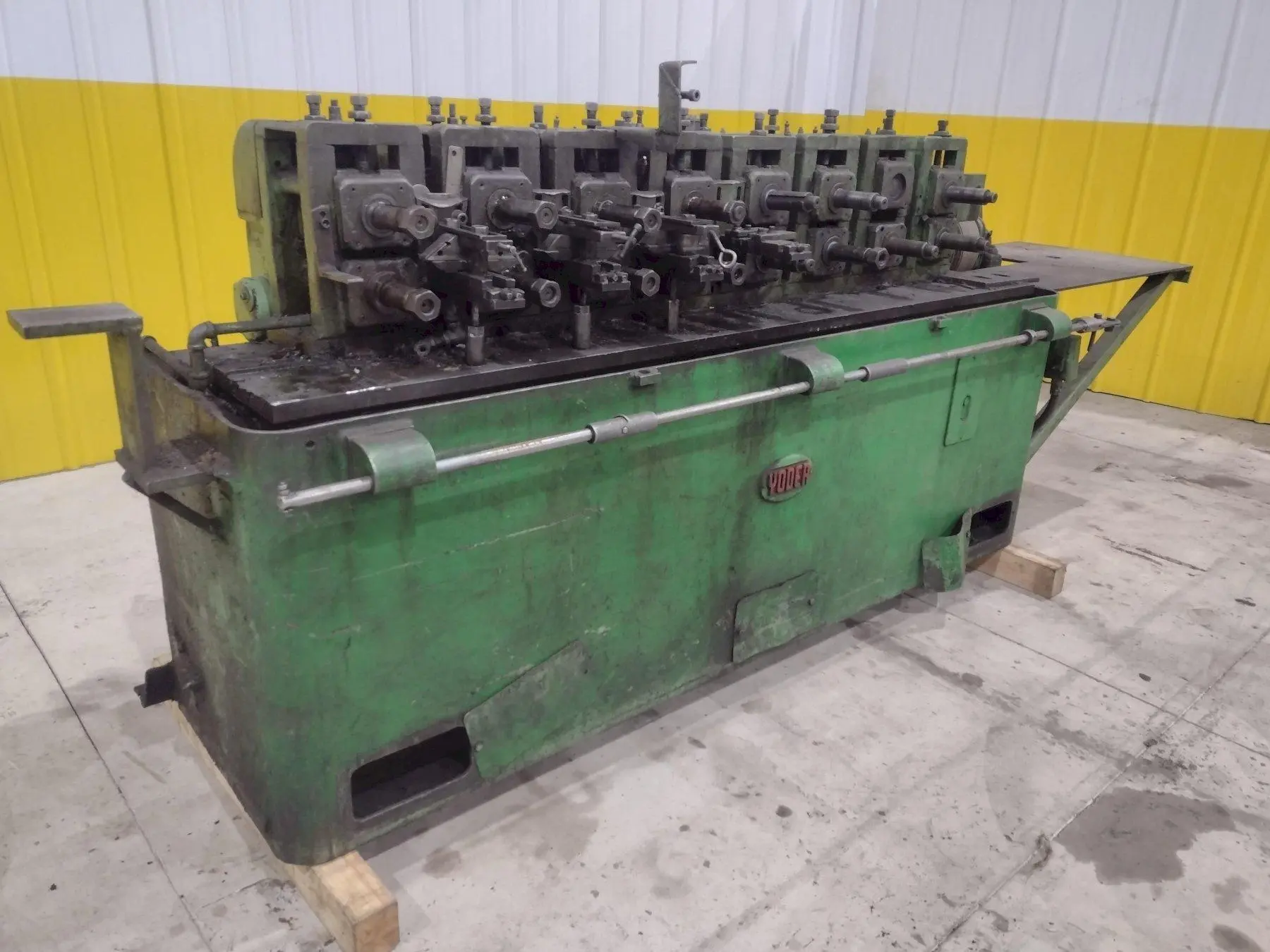 8 STAND X 1.5" YODER CANTILEVERED ROLLFORMER: STOCK #20532