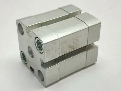 USED FESTO PNEUMATIC COMPACT CYLINDER 25MM BORE 10MM STROKE