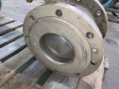 8" -150# Fisher V-Ball Control Valve Type V150 , Stainless