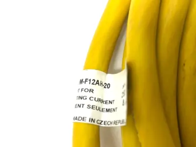 Used Allen-Bradley Ser. A Single Ended Cordset M23 12-Pin 13.5' Length Cable & Wire Michigan US | Maverick Industrial Sales #1391281