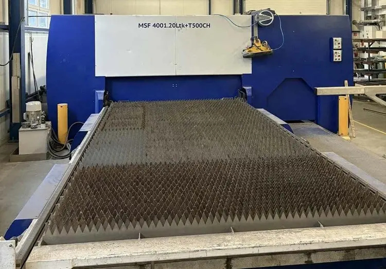 Used 2016 MICROSTEP MSF 4001.20LTK+T500 4KW IPG Other Cutting Tools SK | UCY Industrial GmbH #387627