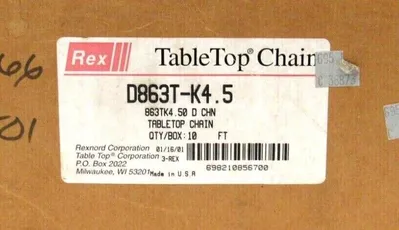 NEW REXNORD D863T-K4 .5