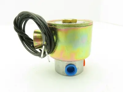 Honeywell Skinner V5L26985 Solenoid Valve 3-Way 120VDC 850 PSI 1/4" NPT NO