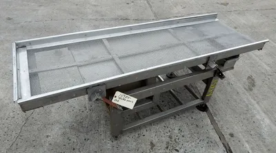 USED SS SCREENED FEEDER 24" X 75"