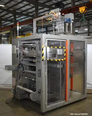 Used - INVpack SP6 Vertical 6-Lane Form Fill Seal (FFS) for Stick Packs