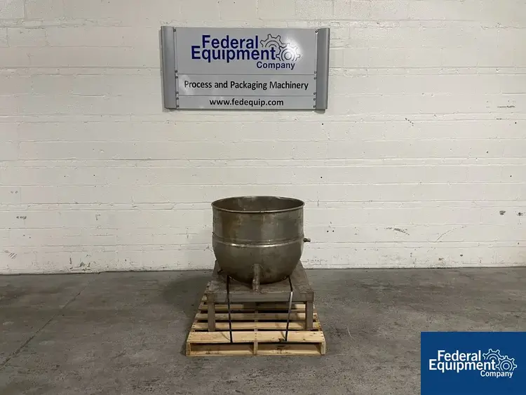 Used Groen 60 Gal Groen Kettle, S/S, 125# Stainless Steel Tanks Ohio US | Federal Equipment Company #126412